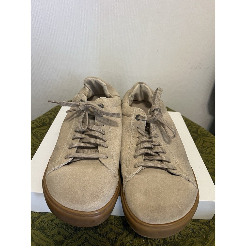 Birkenstock Bend LowGreen Khaki Suede Casual Sneakers 11.5